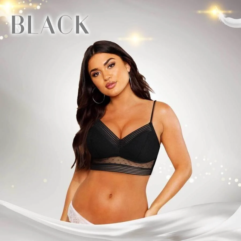 Higolot ™ Low Back Wireless Lifting Lace Bra