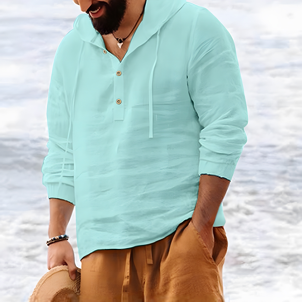 Castillotigo™ Camisa suelta casual de hombre