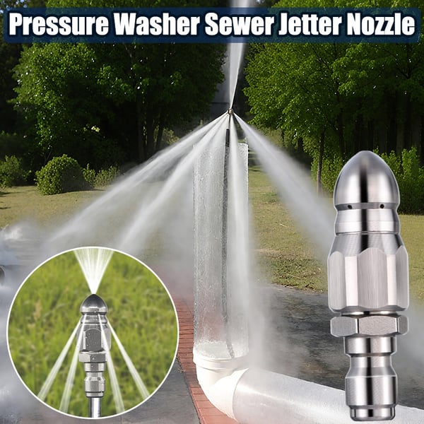 🔥LAST DAY 49% OFF -  Quick Connect Stainless Nozzle Set