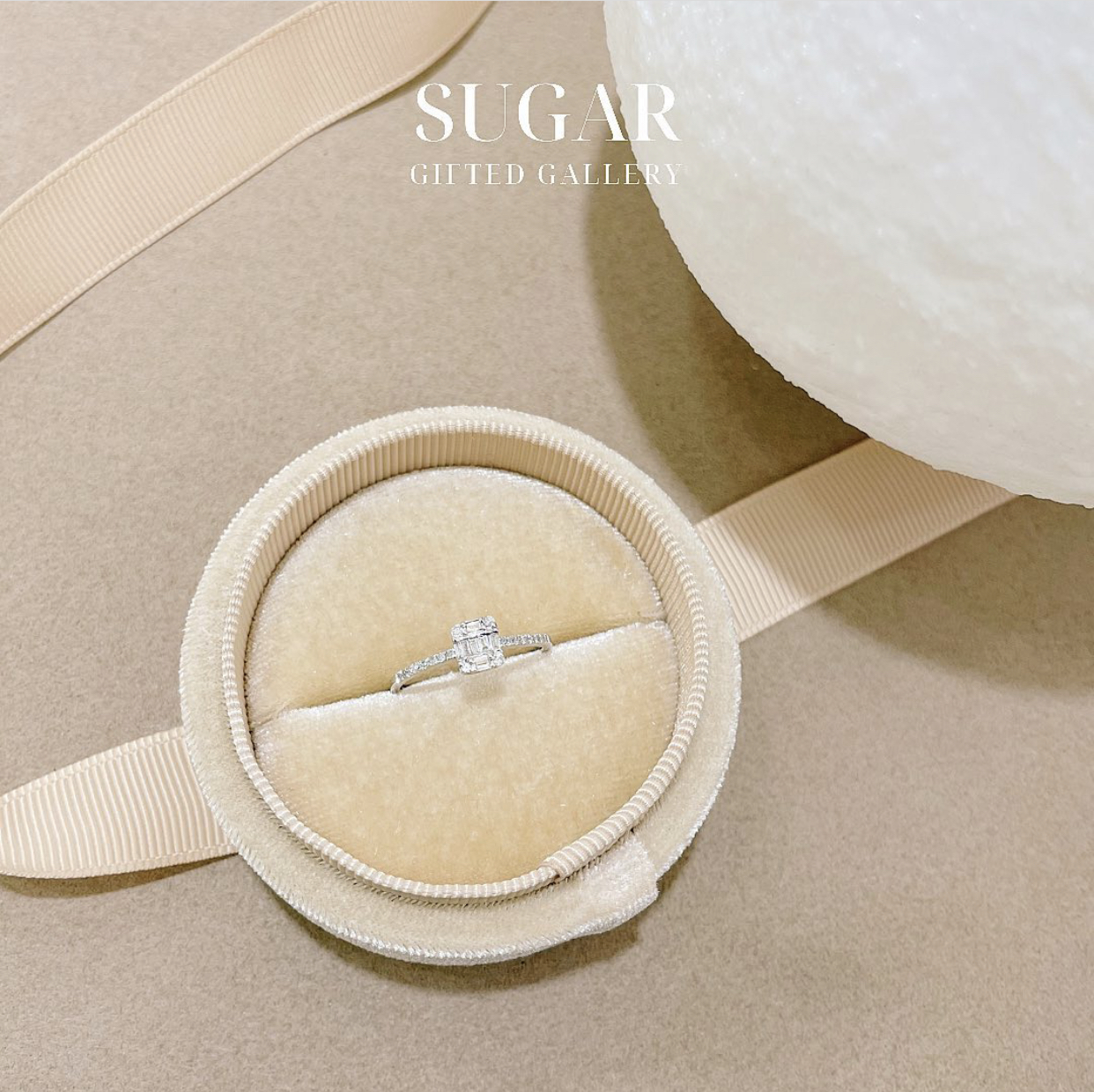 Sugar Ring Necklace by Gifted Gallery