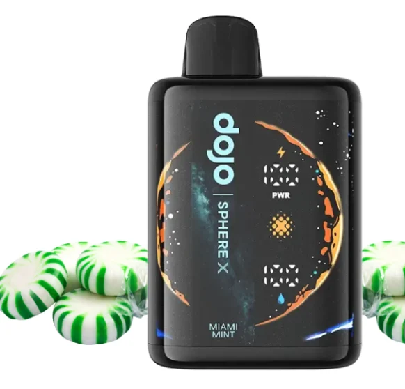 DOJO SPHERE X (40.000 Puffs 3D-Smart-Display Gerät mit Quad-Mesh-Technologie & Dual-Leistungsmodi)