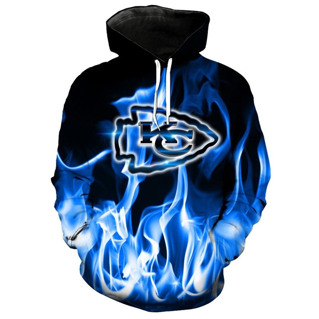 KANSAS CITY CHIEFS 3D HOODIE KKCC015