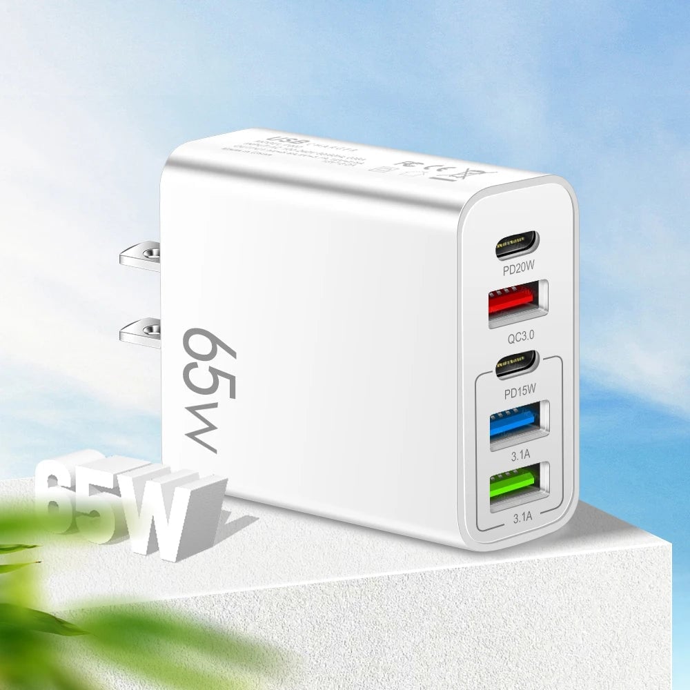 ✨Multi Port Adaptor 65W Fast Charger - US Standard