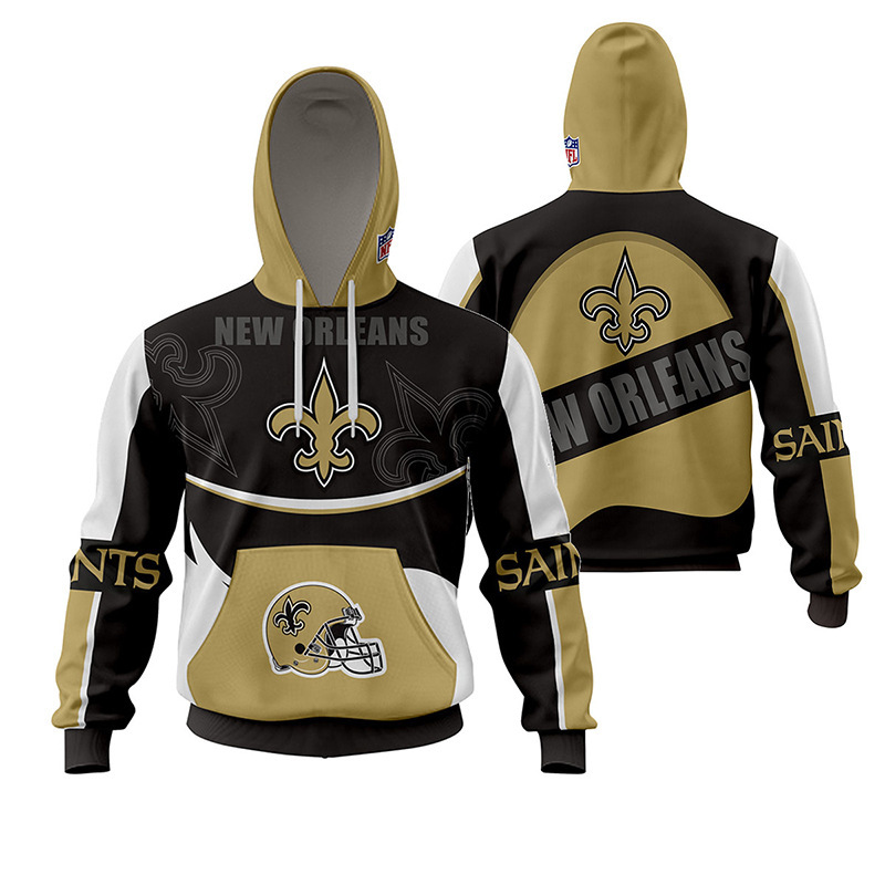 NEW ORLEANS SAINTS 3D HOODIE NOV05