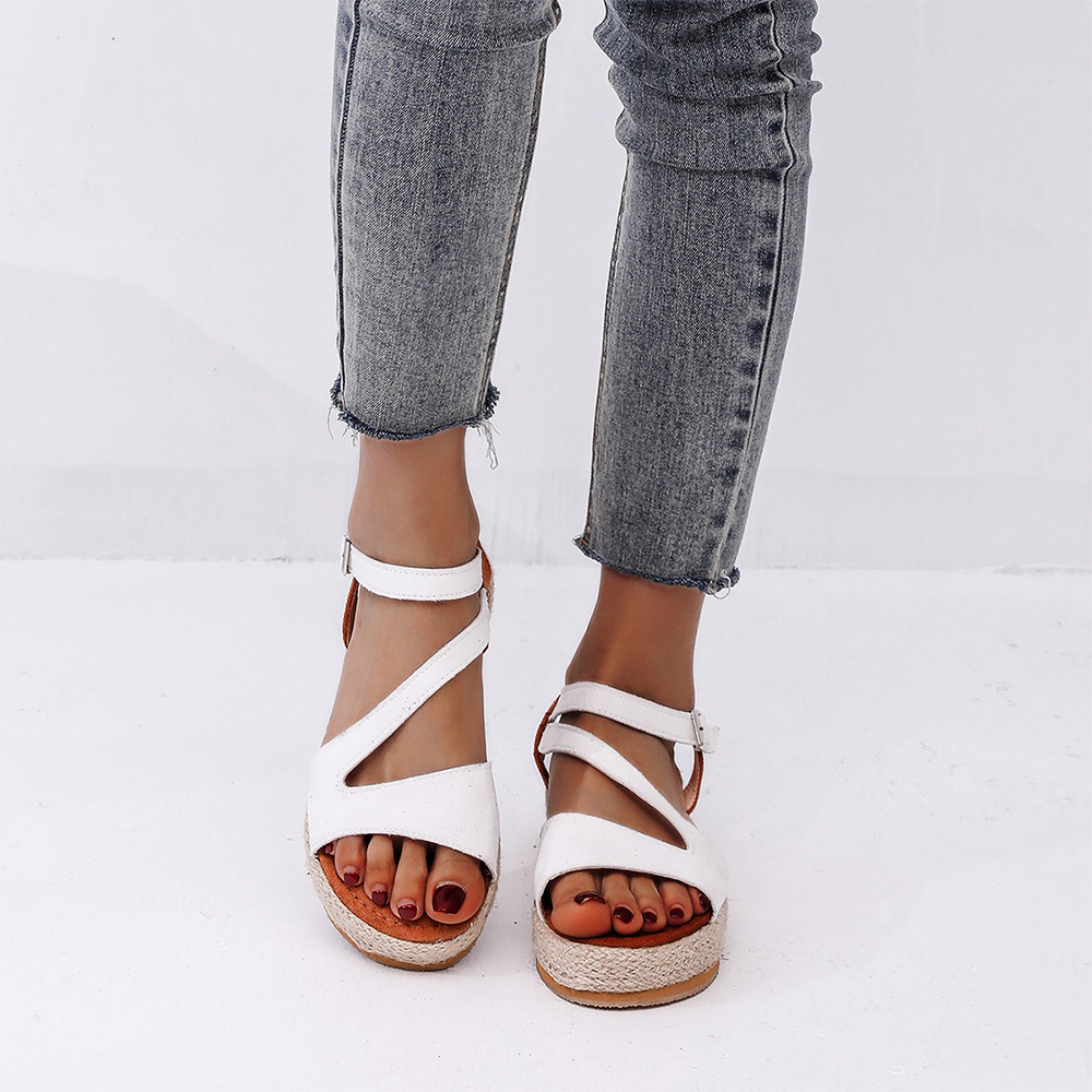 Castillotigo™ Sandalias de paja de verano