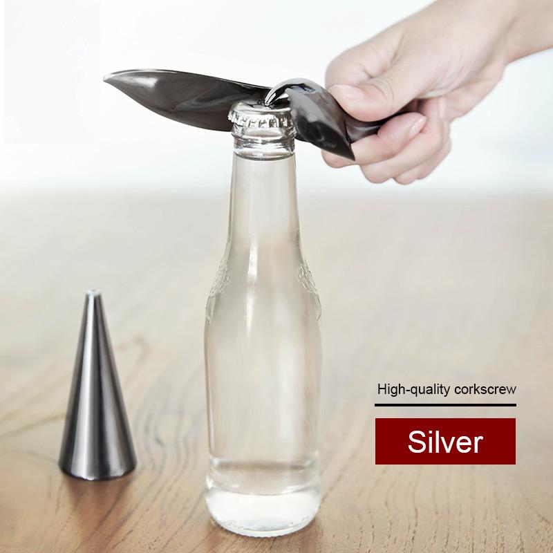 Higolot™ High quality metal texture balance bird corkscrew like a work of art