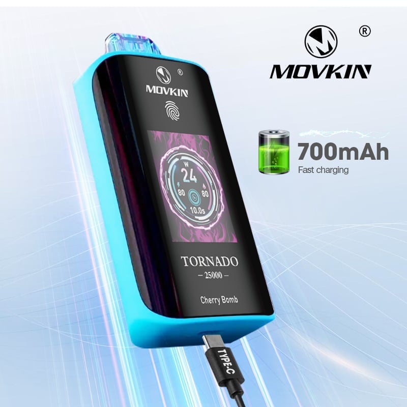 Movkin Tornado 25000 Vape – Smart Display & Best Flavors