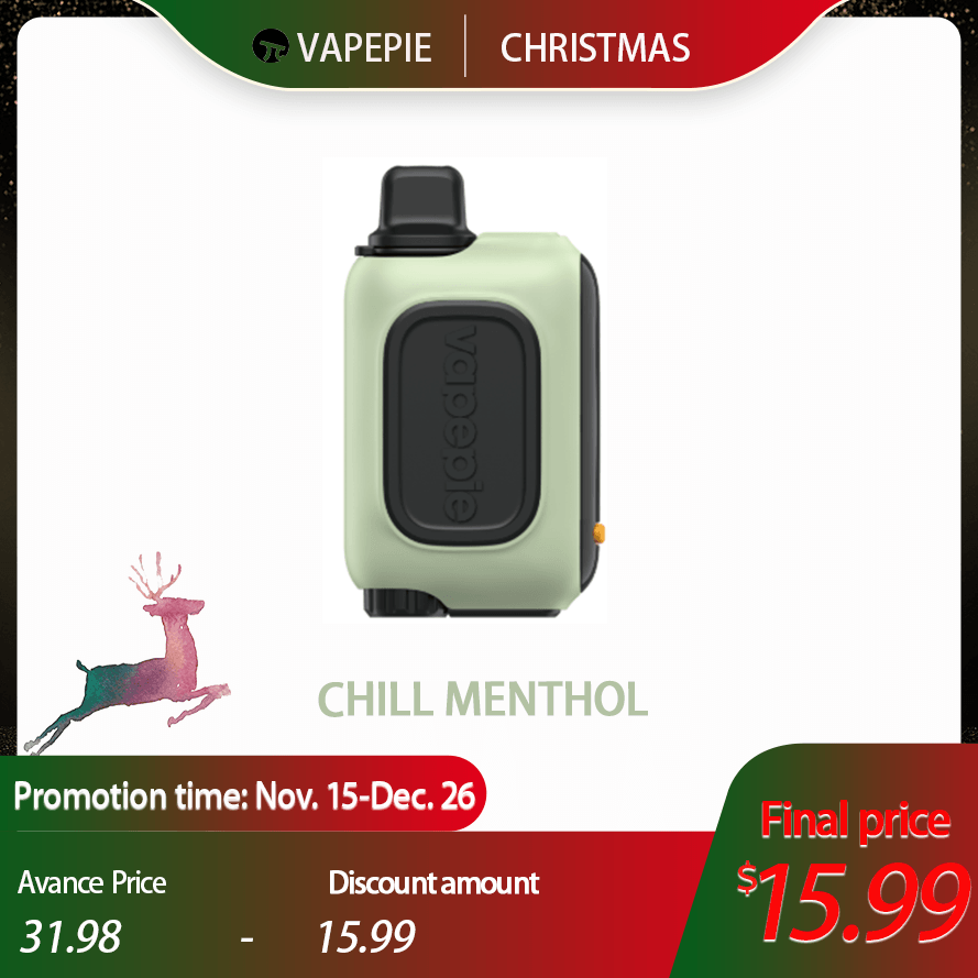 🎅Vapepie RO 15000 PUFFS----Chill Menthol