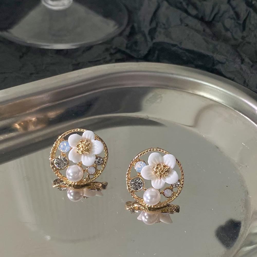 Higomore™ Monet's Garden Lotus Earrings Ear Clips
