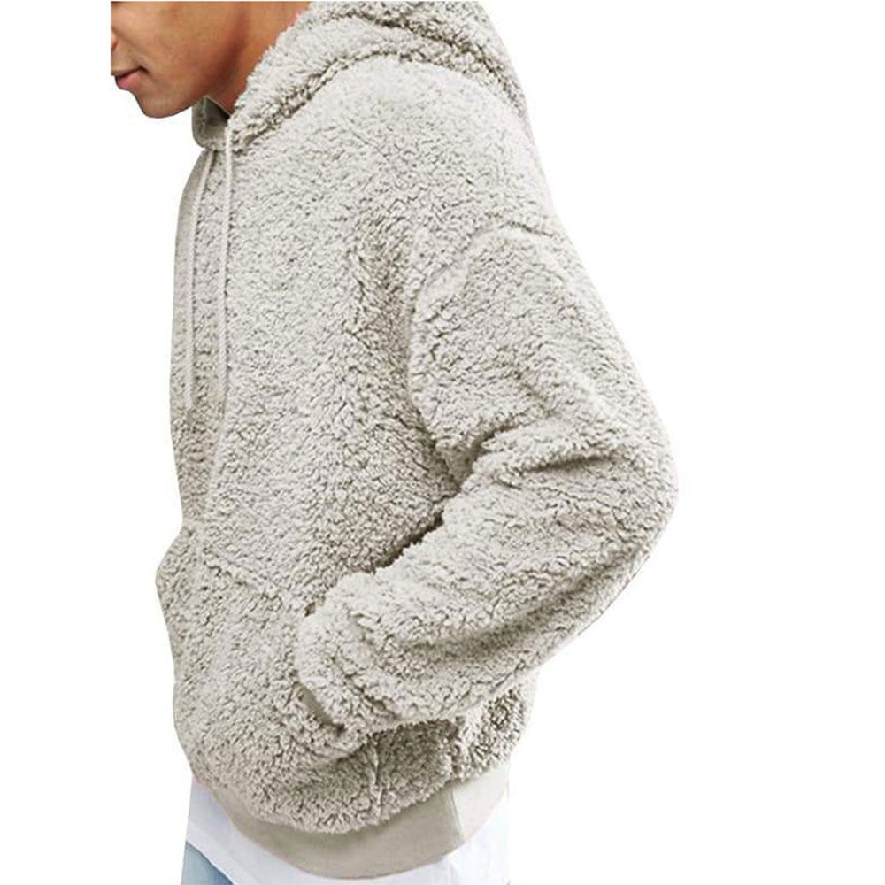 Castillotigo™ Suéter cálido con capucha de lana para hombre de otoño e invierno