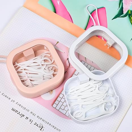 Headband storage box, portable headband storage box