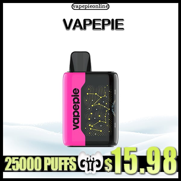 ✨Geek Bar upgrade🌌VAPEPIE 25000 PUFFS - Star Sky Curved Screen