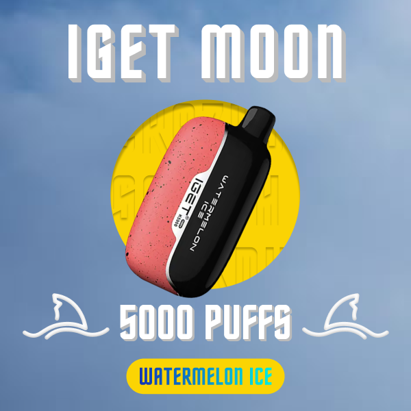 IGET Moon 5000 Puffs🔥Delivery in 3-5 days!🔥