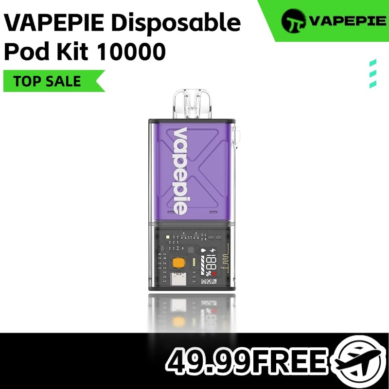 VAPEPIE Disposable Pod Kit (PC/10000 puffs) + Vape Stick