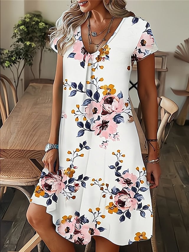 Amala | Coastal Bloom Mini Dress