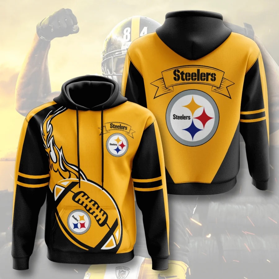 PITTSBURGH STEELERS 3D HOODIE PPSS011