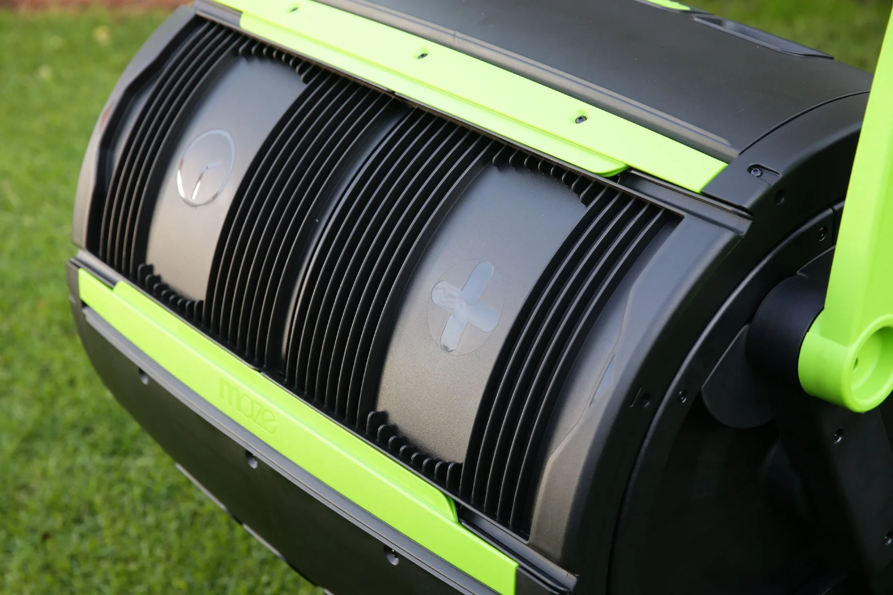 Maze 65Gallon Compost Tumbler And Cart Combo Infinityremote