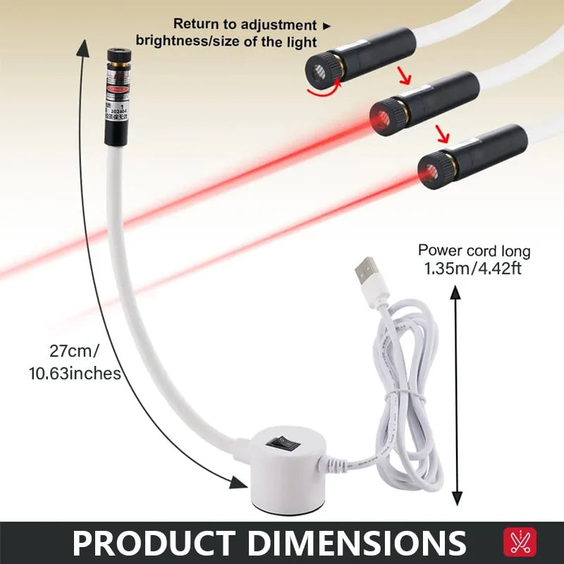 🏆LAST DAY 49% OFF - Magnetic Quilting Laser Guide for Sewing Machines