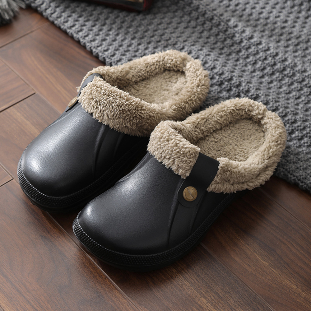 Castillotigo™ Zapatos de casa de invierno antideslizantes impermeables