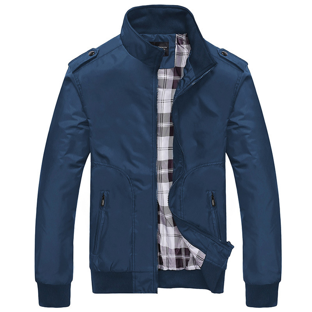 Castillotigo™ Chaqueta de cuello alto casual para hombre de moda