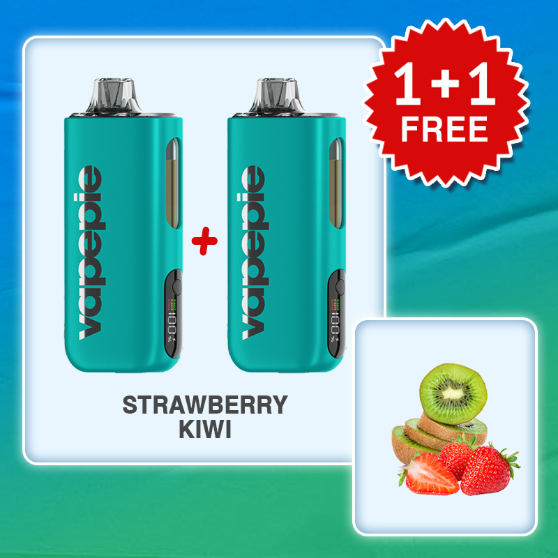 (2PCS) STRAWBERRY KIWI  & VAPEPIE Max 40000 PUFFS