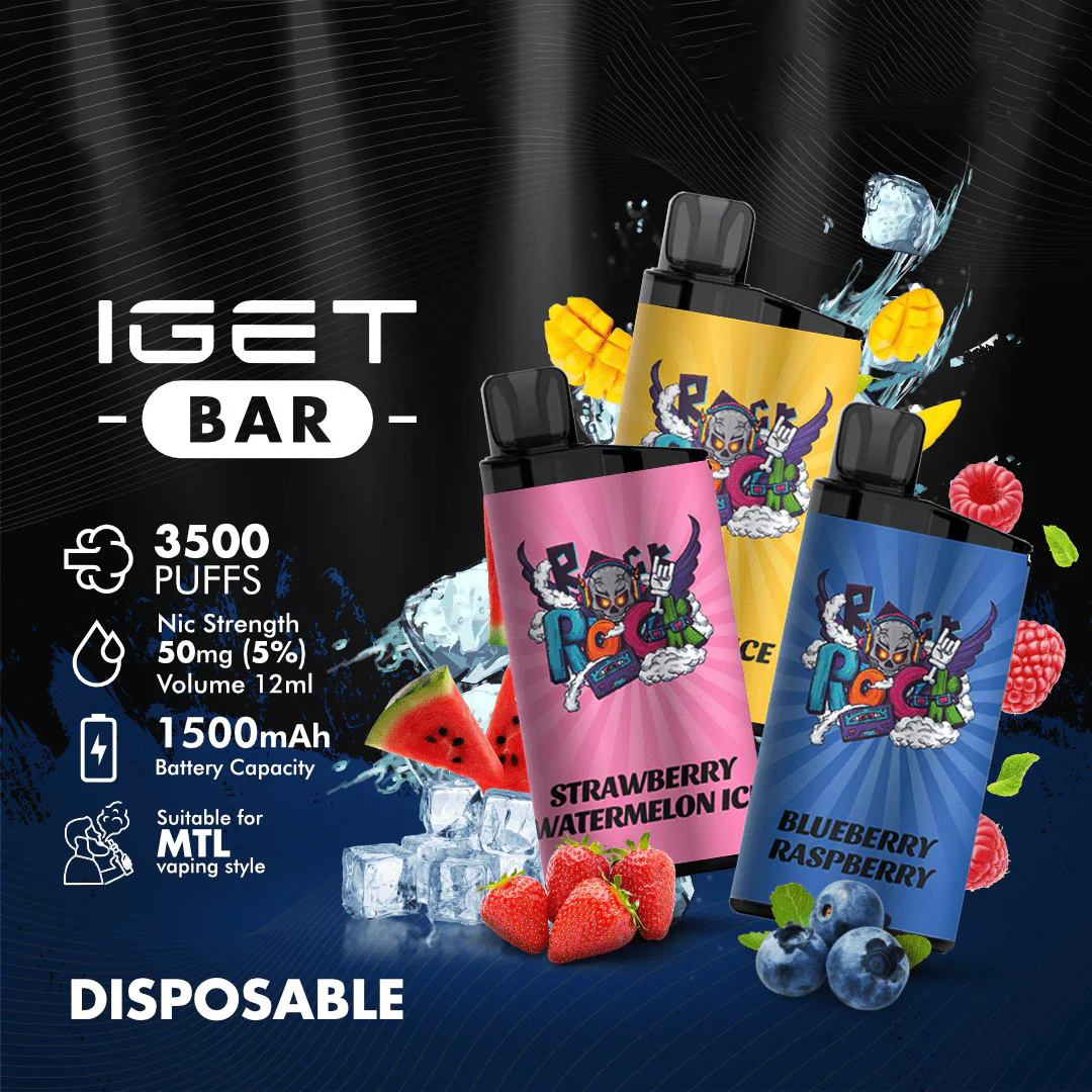 IGET Bar 3500 Puffs🔥Delivery in 3-5 days!🔥