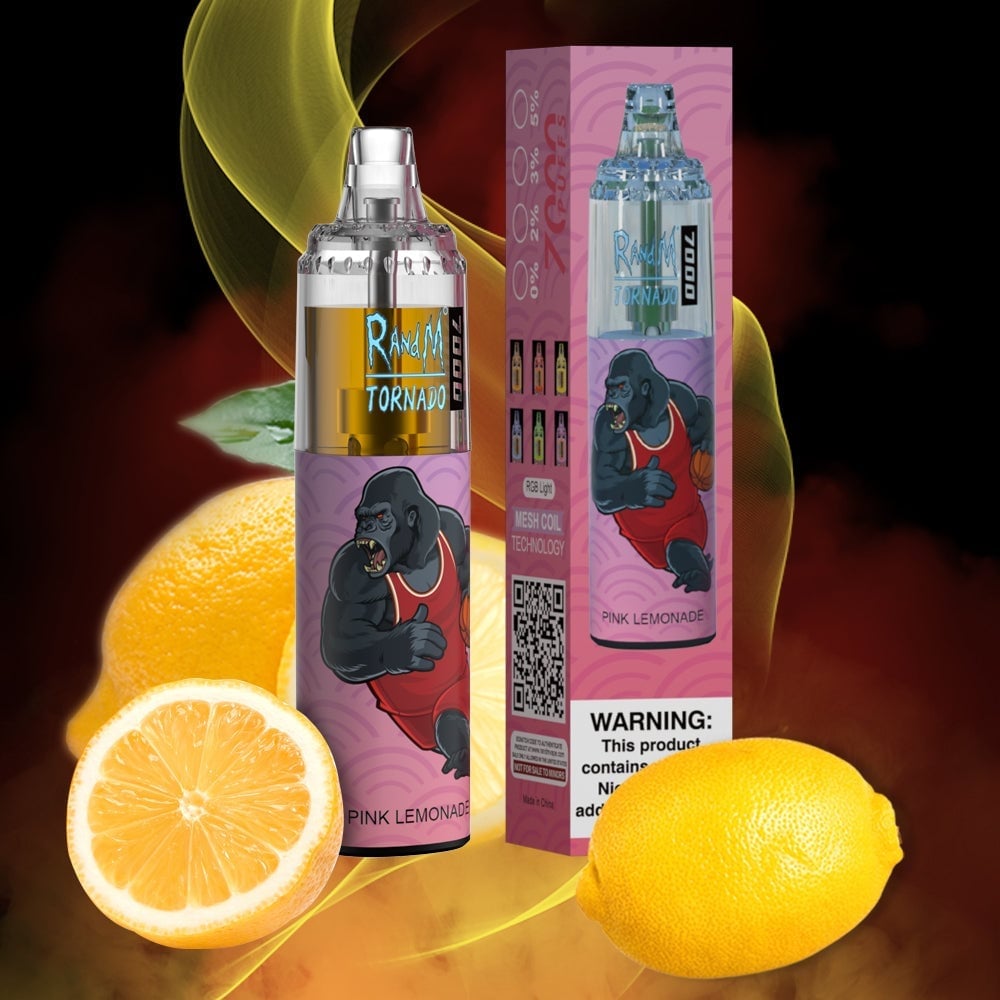 RM TORNADO 7000 AIRFLOW CONTROL SERIES  VAPE DEVICE [PINK LEMONADE]