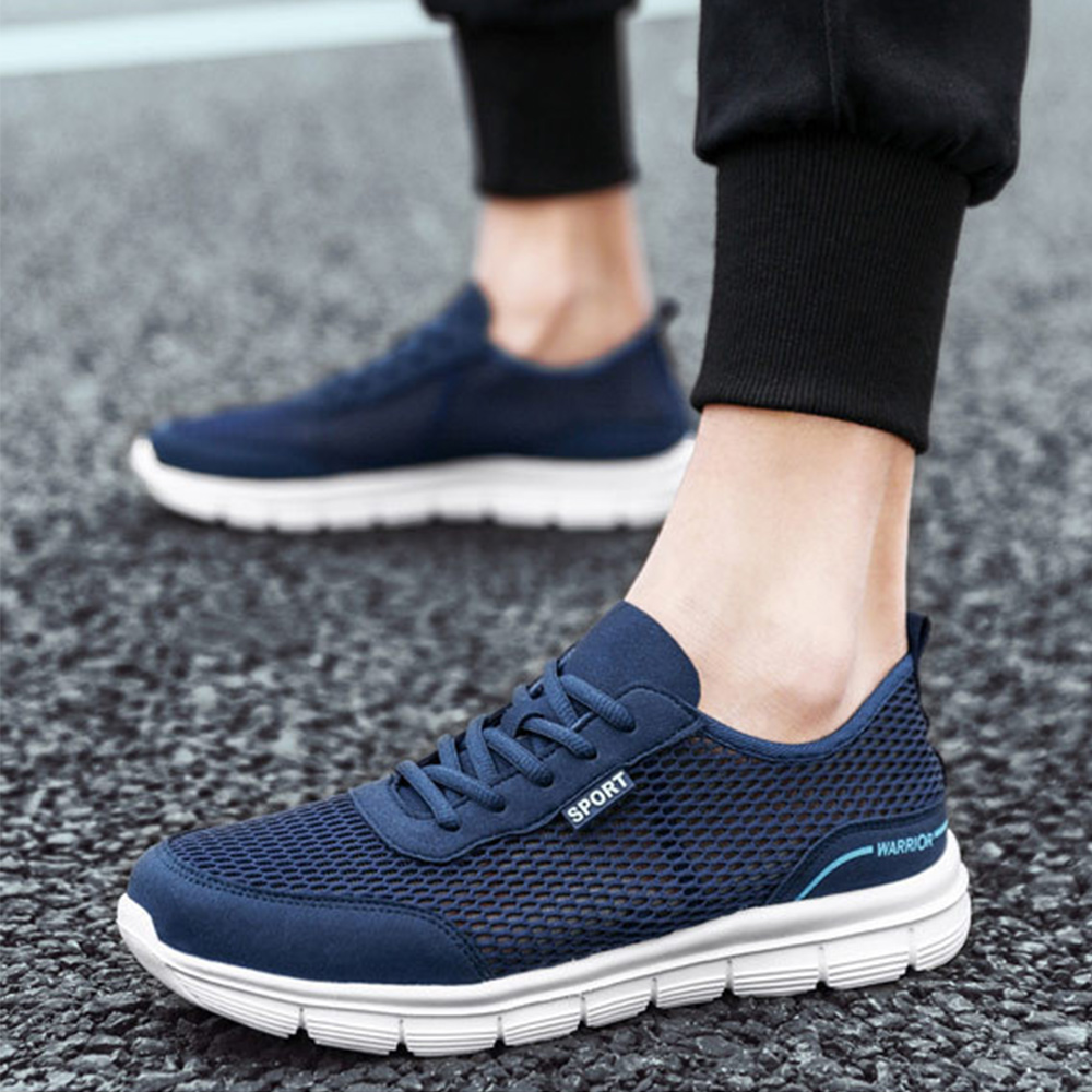 Castillotigo™ Zapatos casuales de malla para hombres, transpirables y desodorantes
