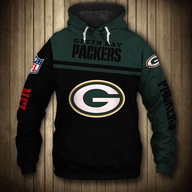 GREEN BAY PACKERS 3D HOODIE GGBBPP002