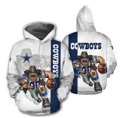 DALLAS COWBOYS 3D HOODIE DD1