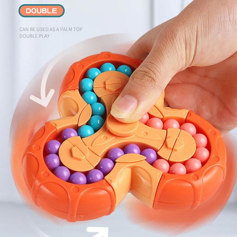 Six-sided rotating fingertip Rubik's Cube