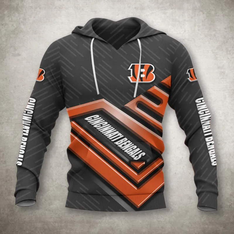 CINCINNATI BENGALS 3D HOODIE DK4378