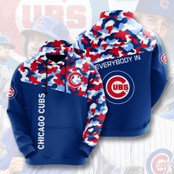 CHICAGO CUBS 3D HOODIES CC0014