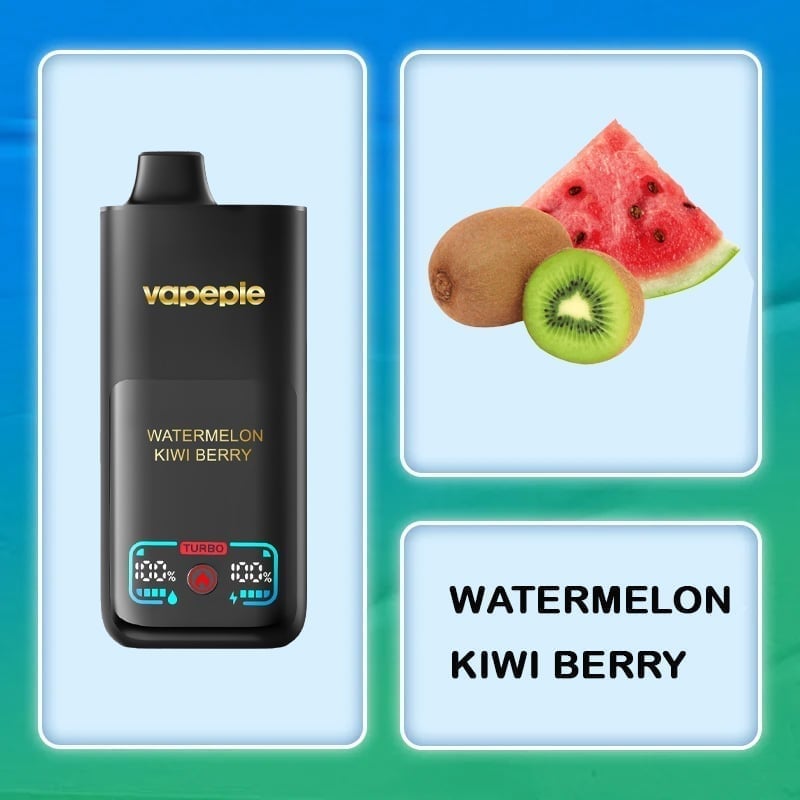 VAPEPIE Watermelon Kiwi Berry Vape 70000 Puffs