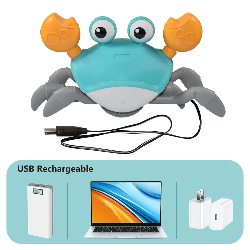 🎉 Children's Day 50% Off - Cute Sensing Crawling Crab Baby 🎉