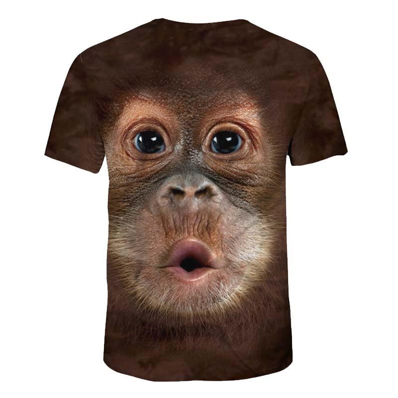 Funny Monkey T-Shirt Awesome Gift For Adults And Kids