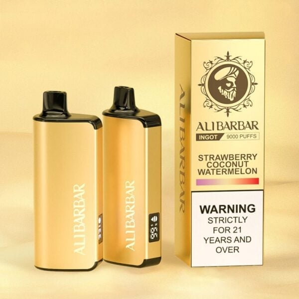 (SYD3)ALIBARBAR INGOT 9000 Puffs Disposable Vape