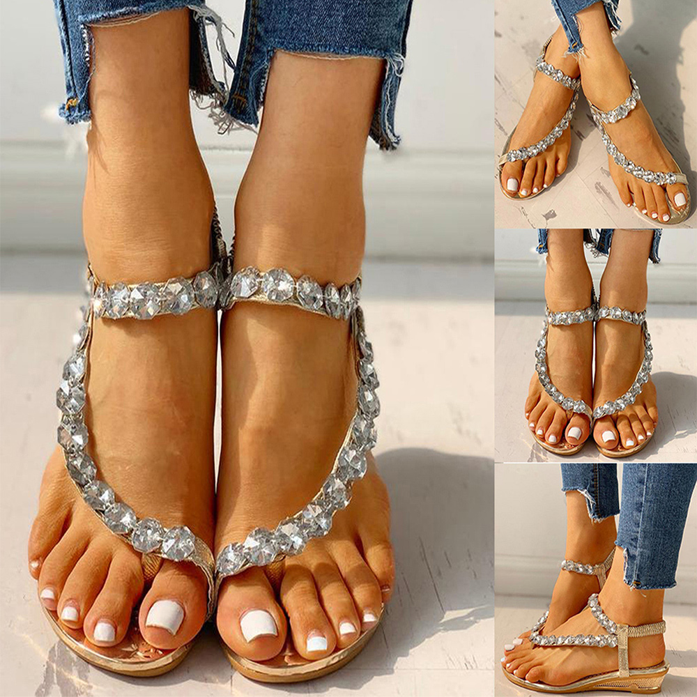 Castillotigo™ Nuevas sandalias de diamantes de imitación boho de verano