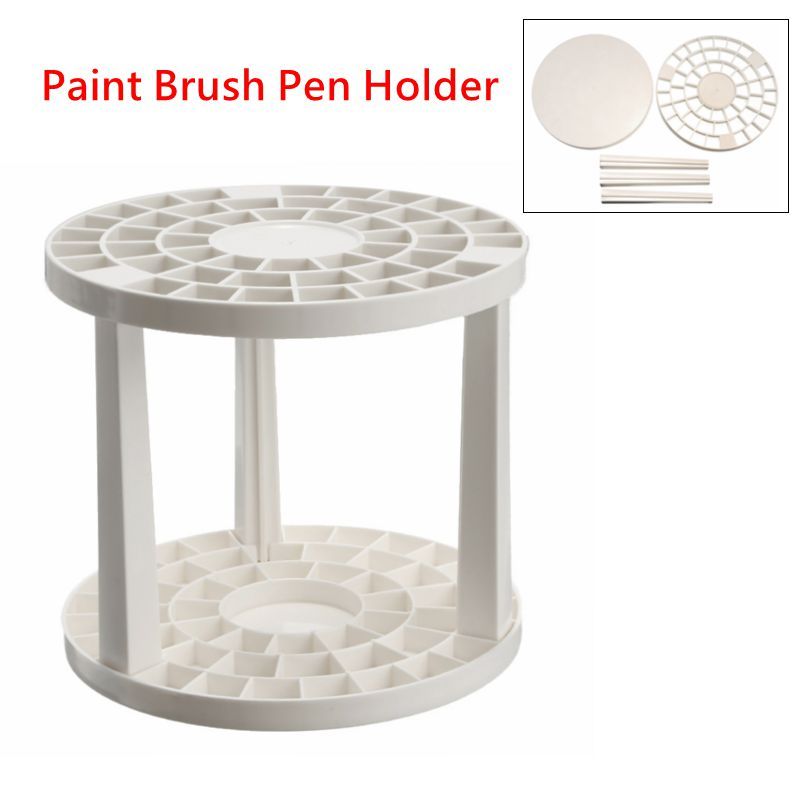 Plastic Pencil & Brush Holder