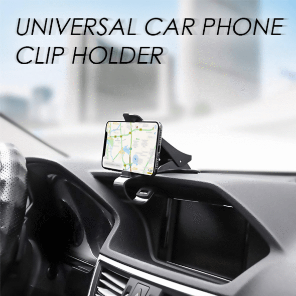 Universal Car Phone Clip Holder