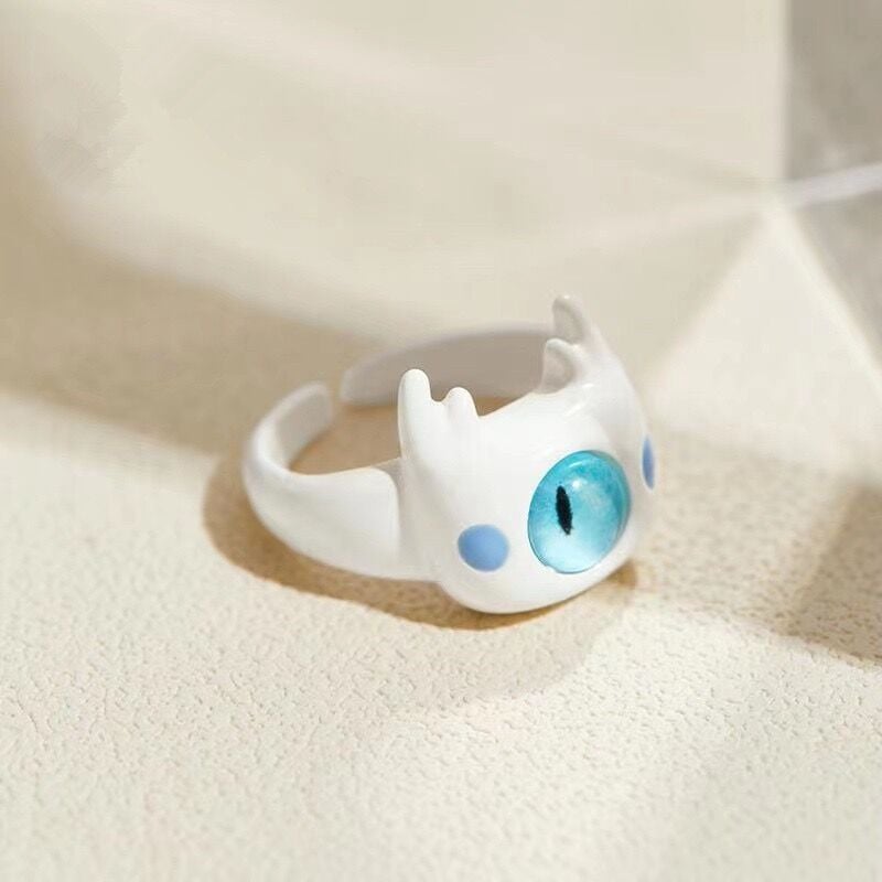 🔥Huge Sale 50 % OFF🐱Funny Kitten Monster Ring - Alloy Zircon👾