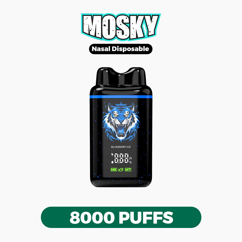 Mosky Nasal Disposable 8000 PUFFS【Exclusive Australian Warehouse Deals】