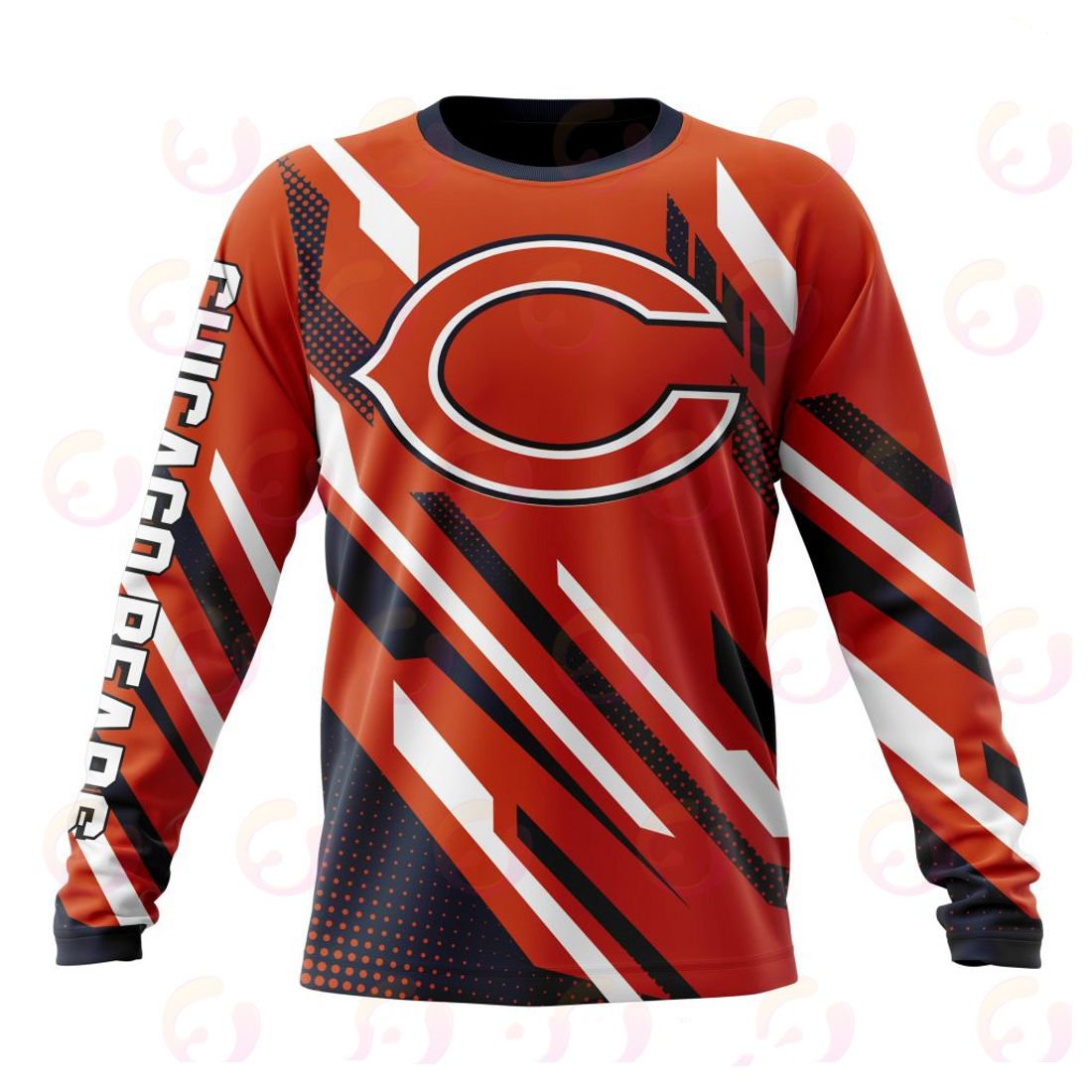 CHICAGO BEARS 3D HOODIE SPECIAL MOTOCROSS CONCEPT