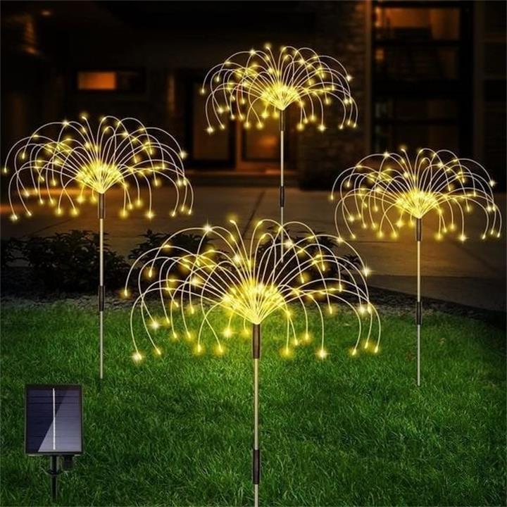💖Mother's Day Promotion 60% Off - Waterproof Solar Garden Fireworks Lamp