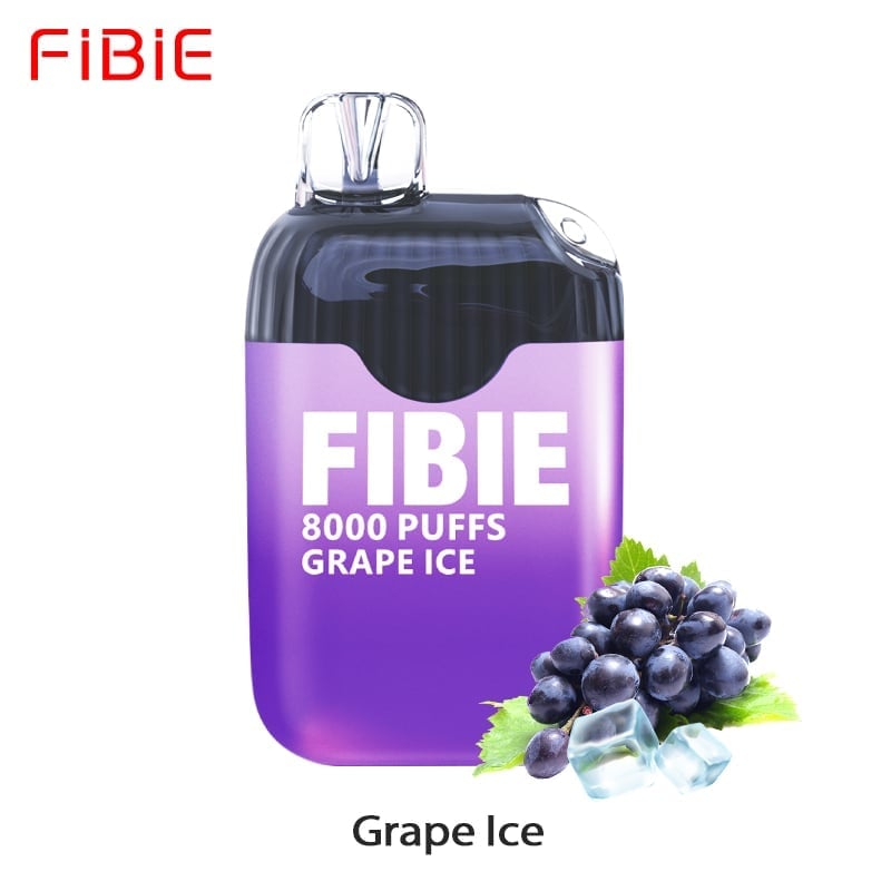 Icy Grape Flavor Vape | FIBIE 8000 Puffs Disposable
