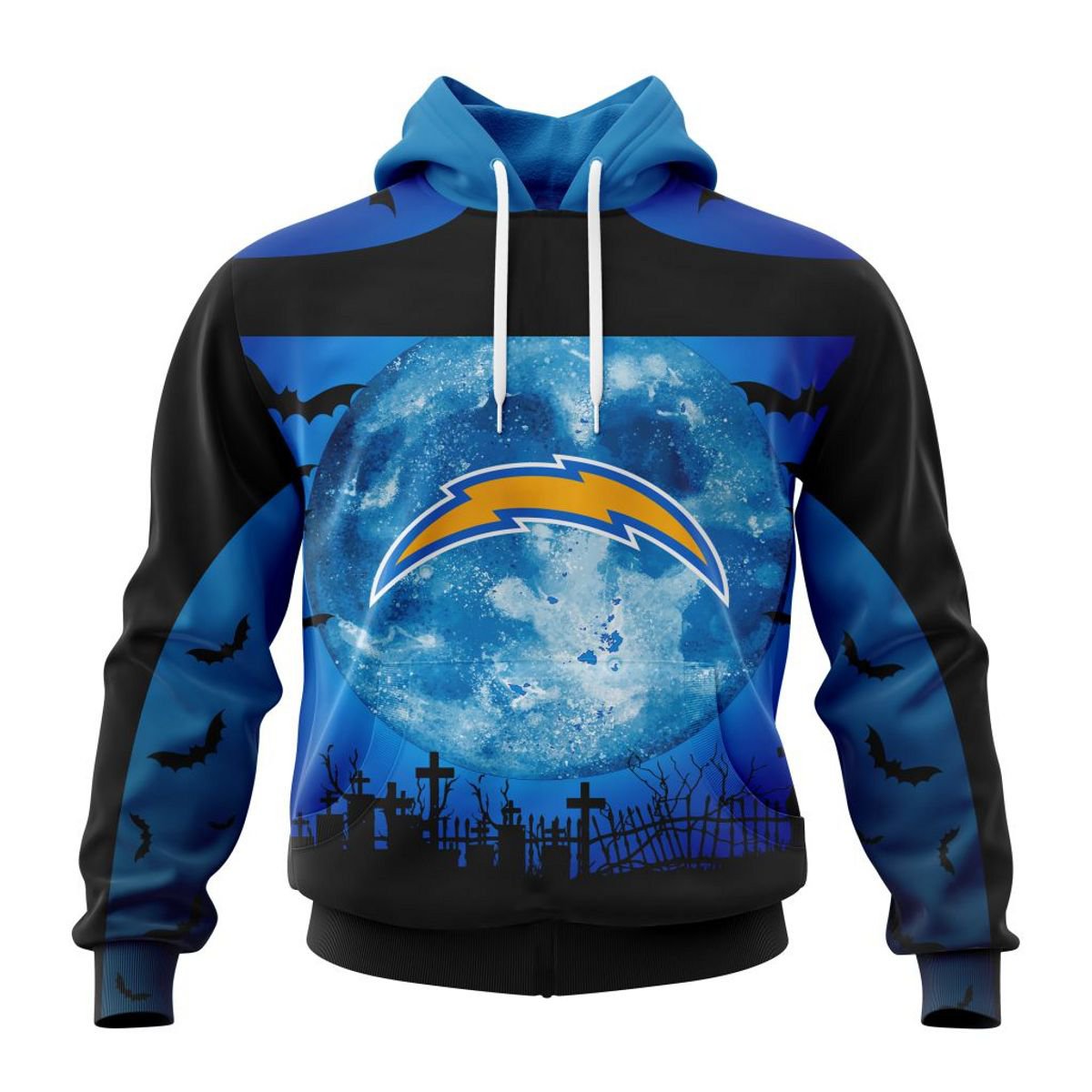 LOS ANGELES CHARGERS 3D HOODIE CONCEPTS KITS