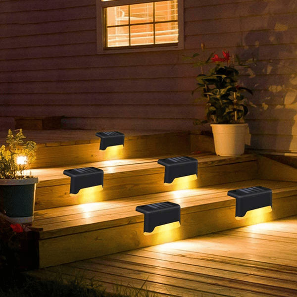 LED Solar Lamp Path Staircase Outdoor Waterproof Wall Light🔥BUY 3 GET 2 FREE