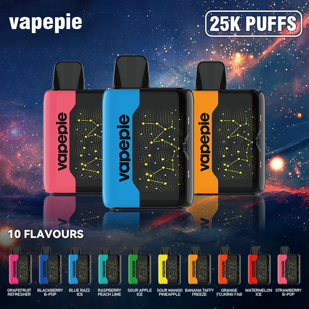 ✨Geek Bar upgrade🌌VAPEPIE 25000 PUFFS - Star Sky Curved Screen