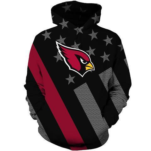 CARDINALS 3D HOODIE UNIQUE O1