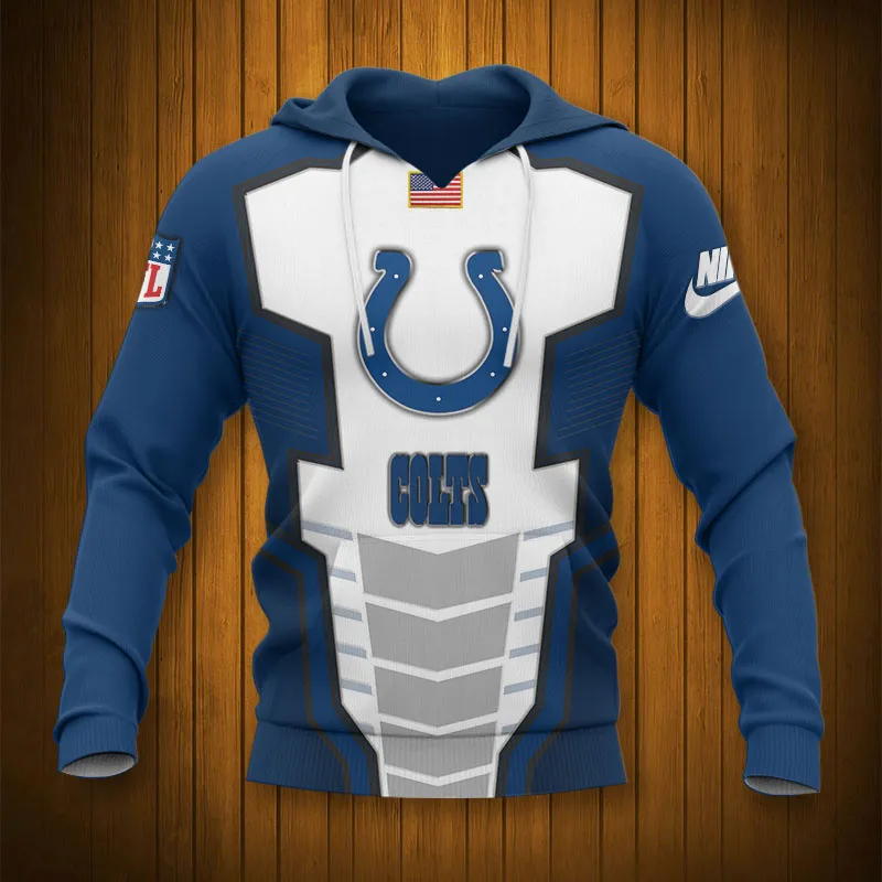 NDIANAPOLIS COLTS 3D HOODIE TTB4312